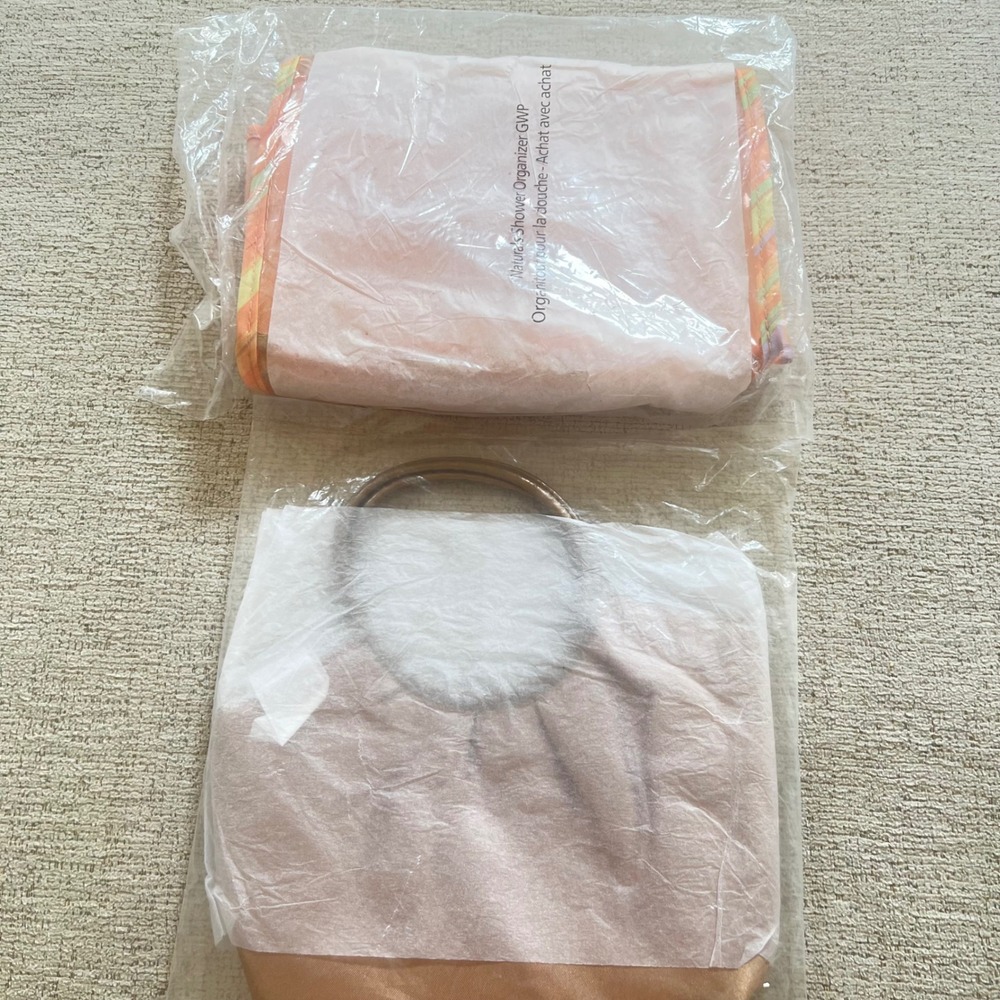 Avon Vintage Cosmetic Bag Travel Organizer Lot of 15 Gold Clutch New NOS - Picture 5 of 6